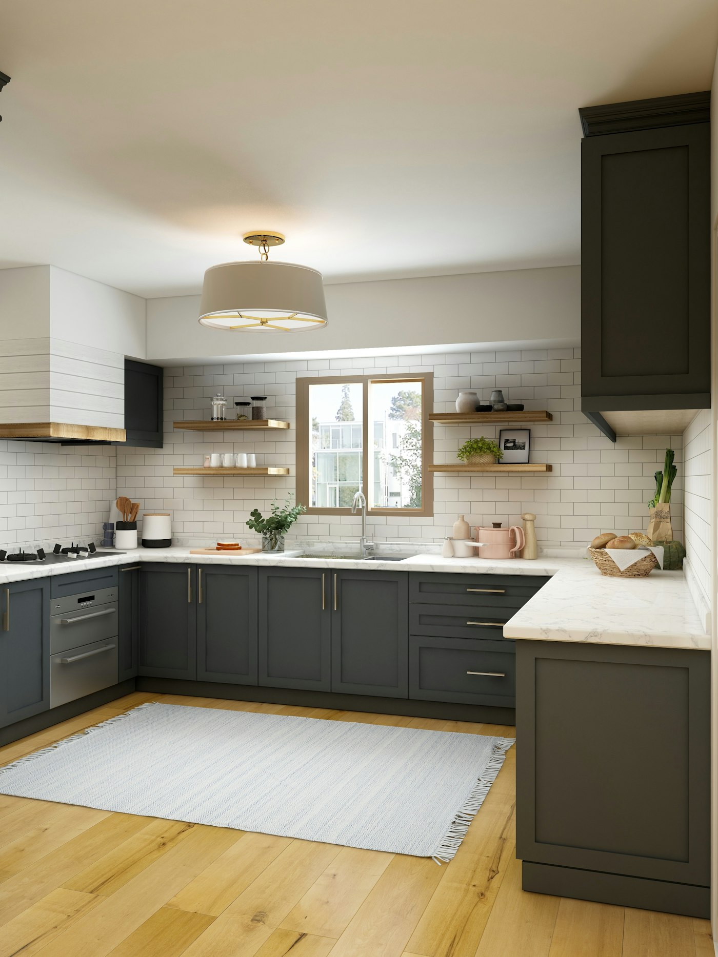 Custom kitchen cabinetry, Willow Glen
